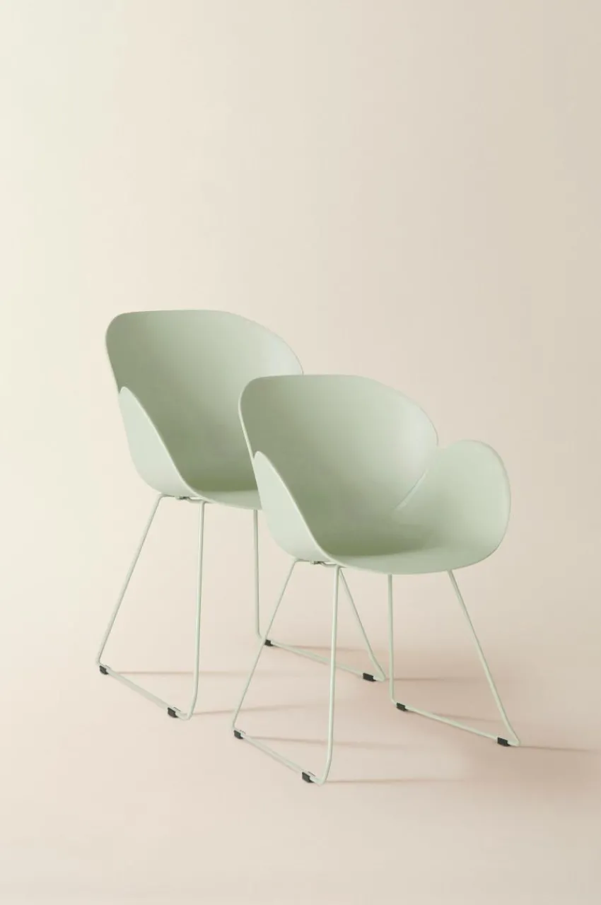 Stolar|Jotex OSAKA Stol 2-pack Grön/grön