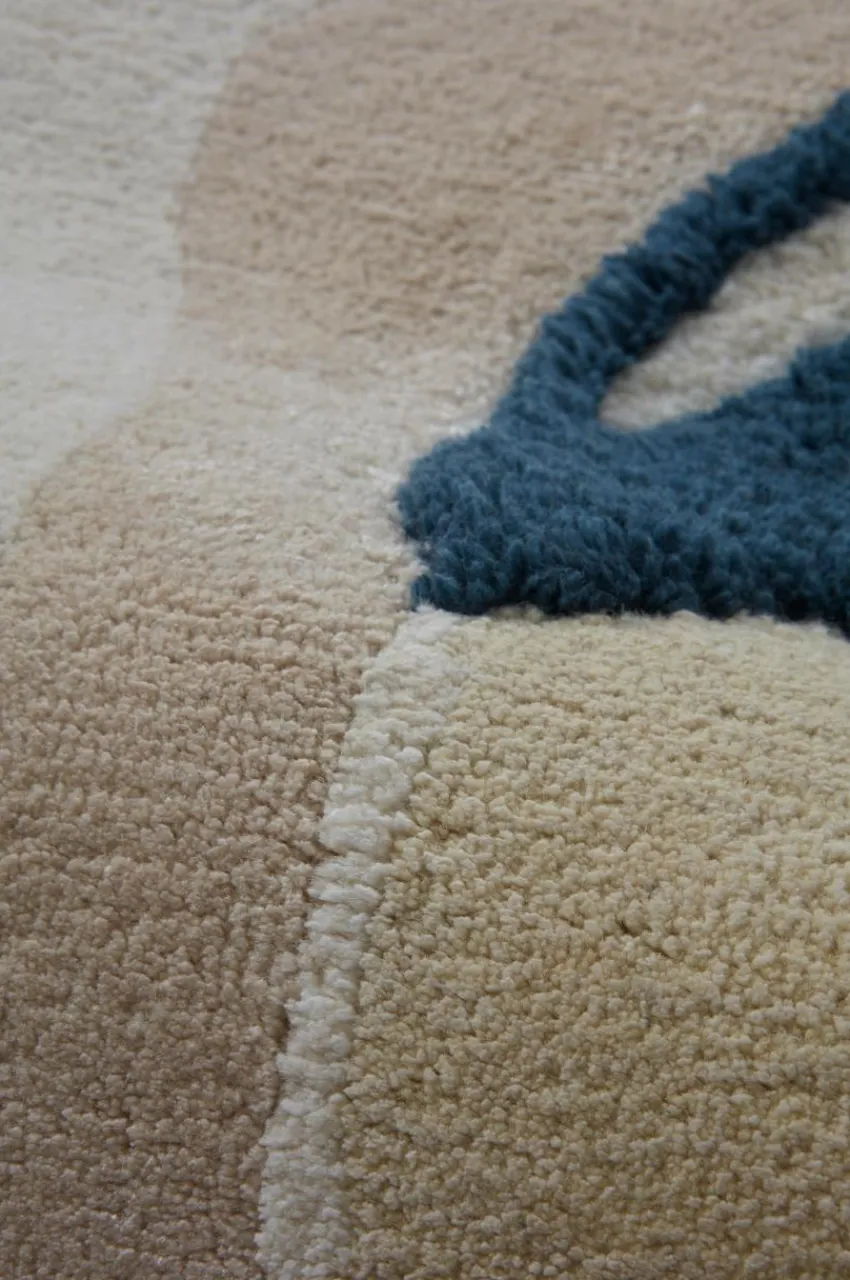 Viskosmattor|Jotex OYSTER Viskosmatta 90x150 Cm Vit/beige