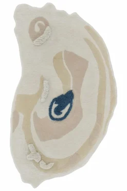 Viskosmattor|Jotex OYSTER Viskosmatta 90x150 Cm Vit/beige