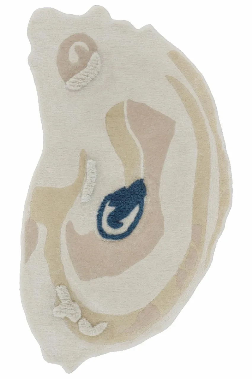 Viskosmattor|Jotex OYSTER Viskosmatta 90x150 Cm Vit/beige