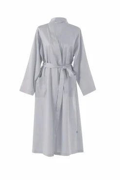 Morgonrockar|Jotex PAILY Kimono Silvergrå