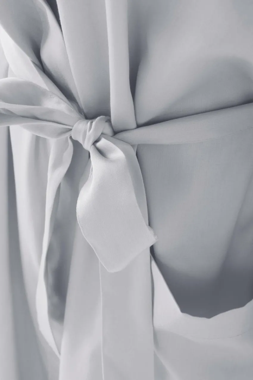 Morgonrockar|Jotex PAILY Kimono Silvergrå