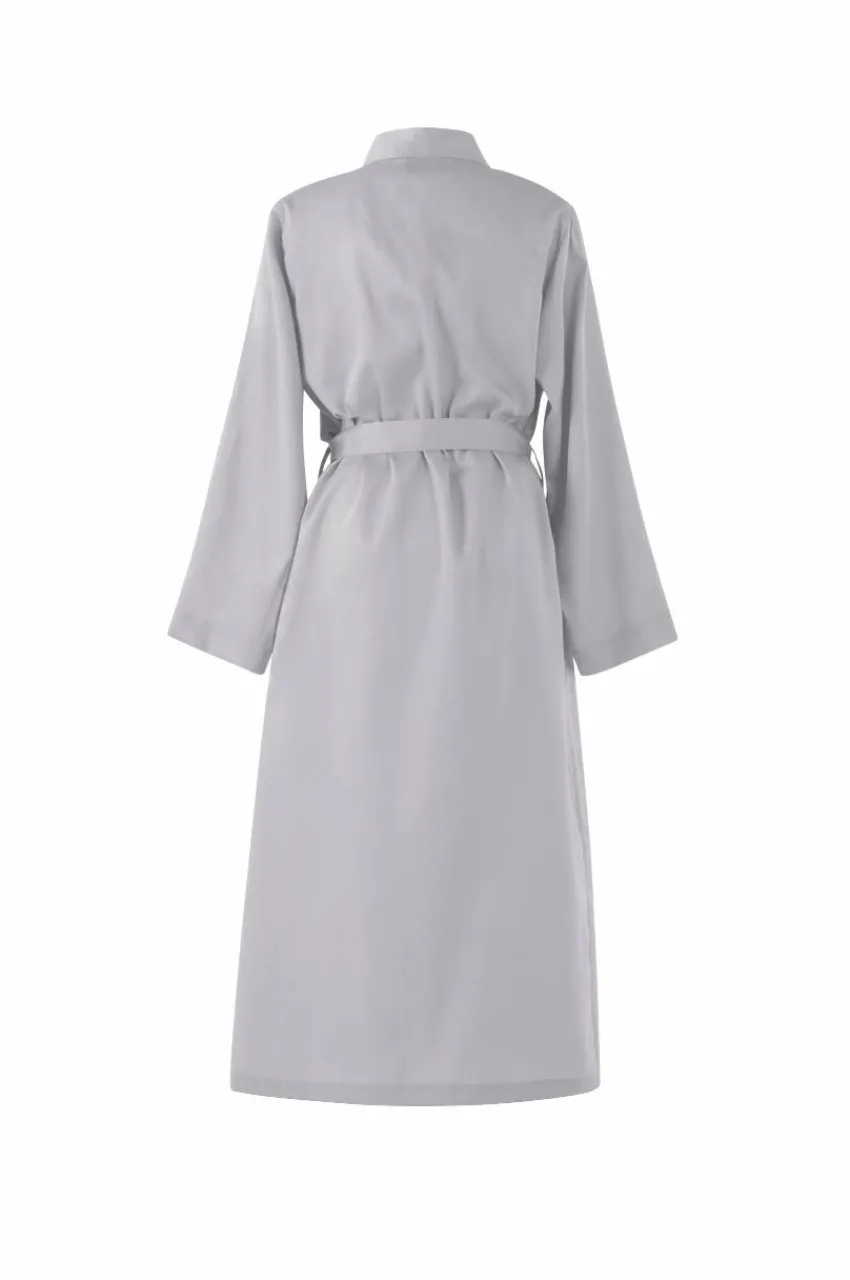 Morgonrockar|Jotex PAILY Kimono Silvergrå