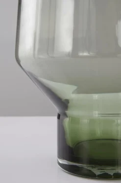 Vaser|Jotex PALACE Glasvas - Höjd 35 Cm Grön