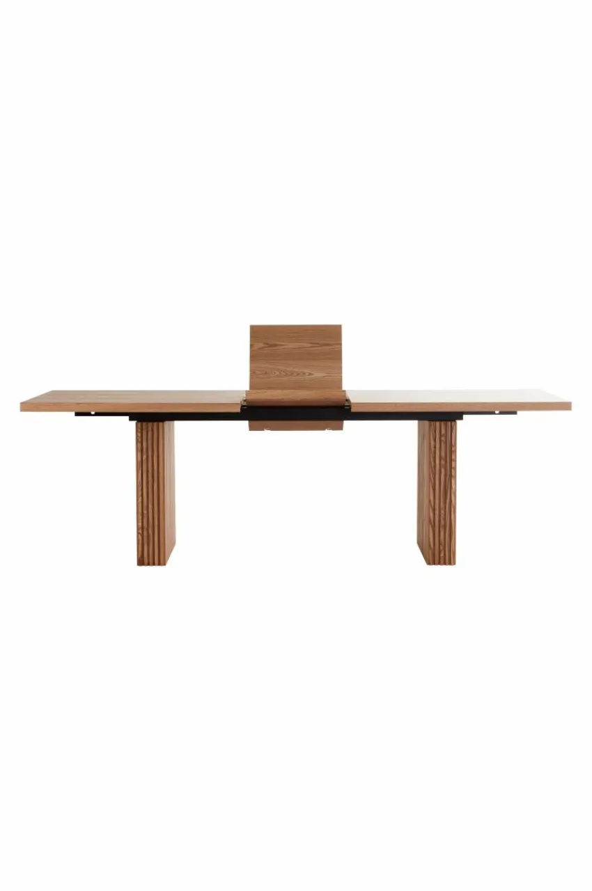 Bord|Jotex PALANZO Matbord Med Iläggsskiva 105x196+45 Cm Natur