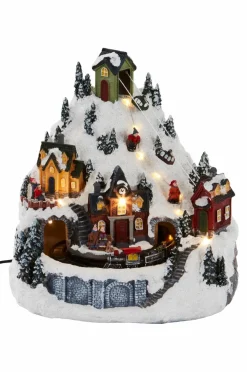 Julbelysning|Jotex Panorama Alpville 24,5cm Multi