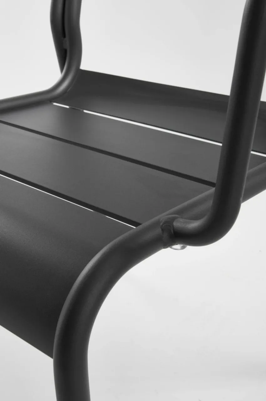Utestolar & Utepallar|Utemöbler|Jotex PANTHEON Karmstol 2-pack Svart