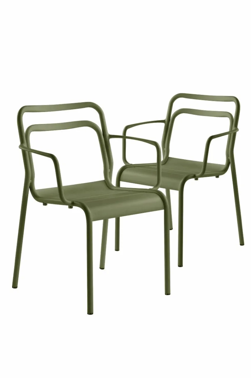 Utestolar & Utepallar|Utemöbler|Jotex PANTHEON Karmstol 2-pack Kaktus