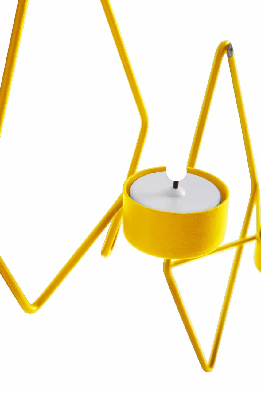 Ljusstakar|Jotex PAULET Väggljusstake 2-pack Gul