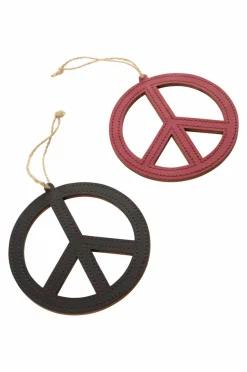 Juldekoration|Jotex PEACE Juldekoration 4-pack Röd/grön