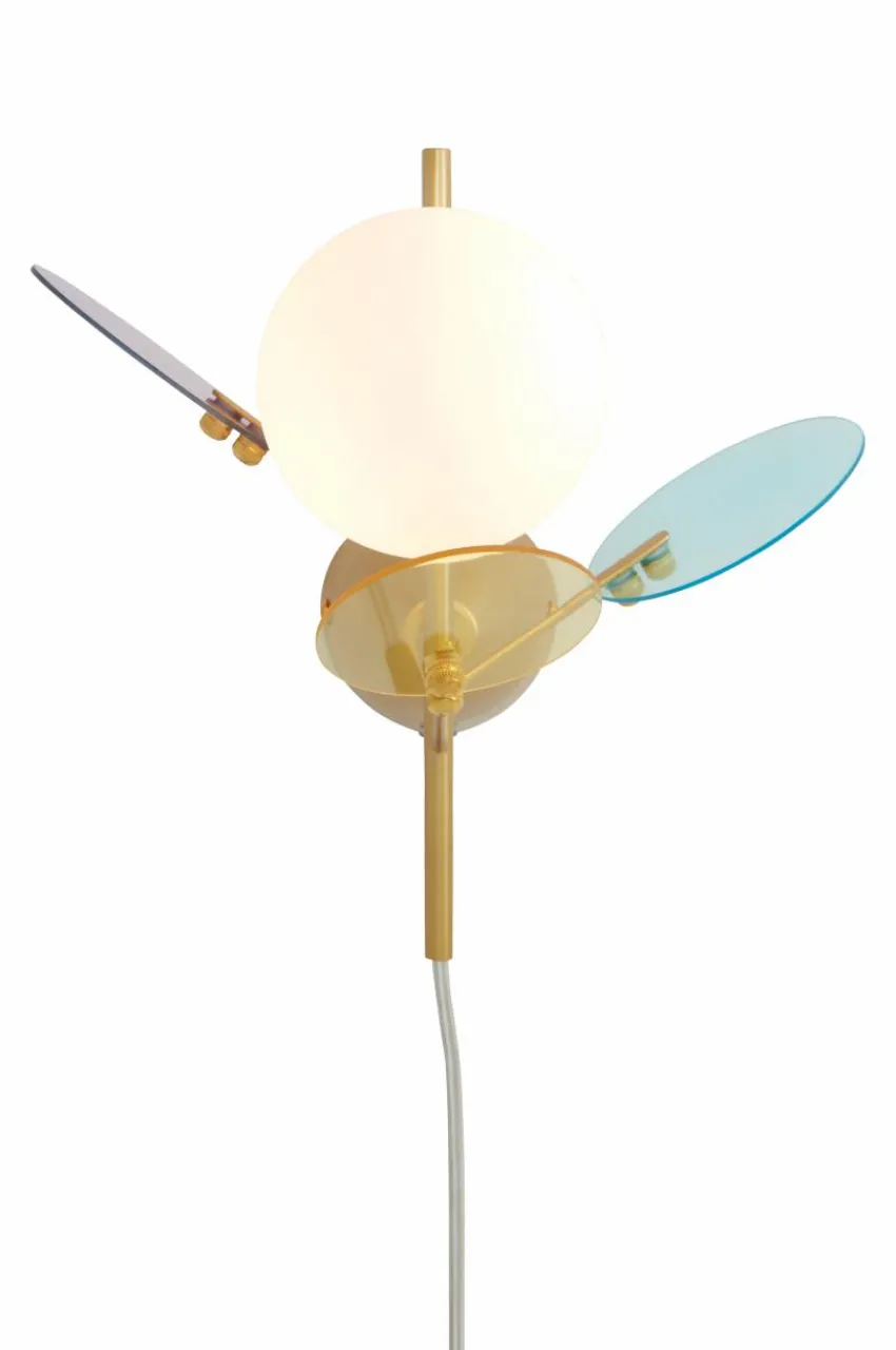Vägglampor|Jotex PETAL Vägglampa Lila/blå/rosa