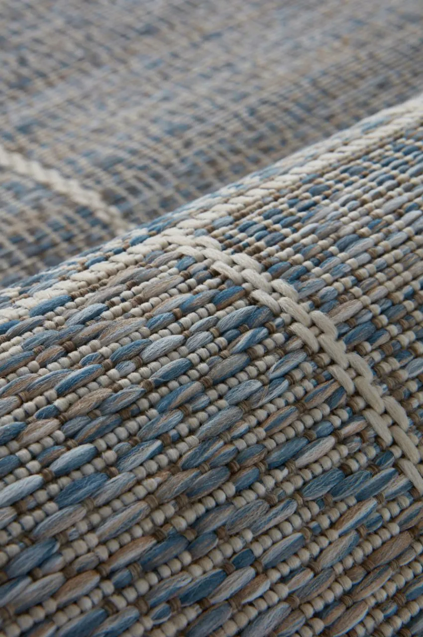 Utomhusmattor|Utomhusmattor|Jotex PICCIONE Utomhusmatta 80x150 Cm Beige/blå