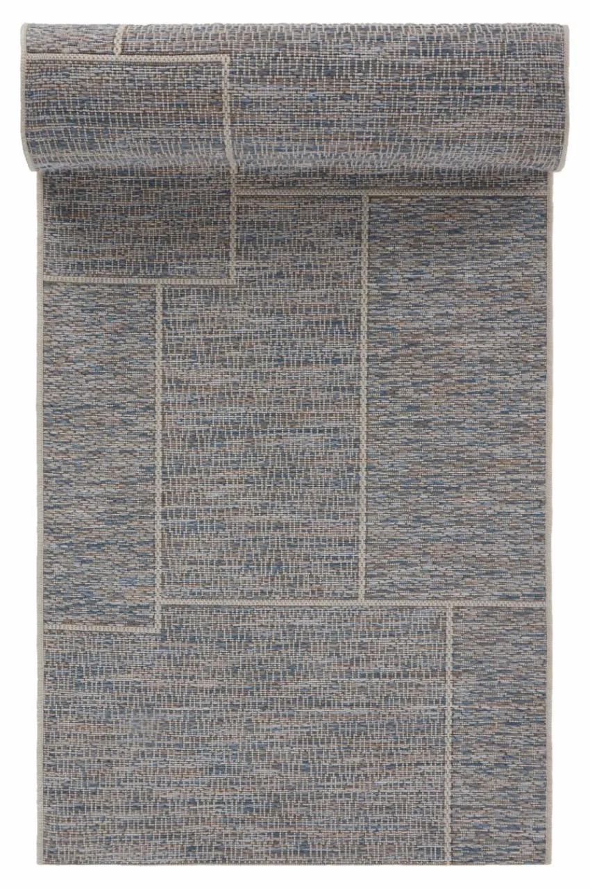 Utomhusmattor|Utomhusmattor|Jotex PICCIONE Utomhusmatta 80x150 Cm Beige/blå