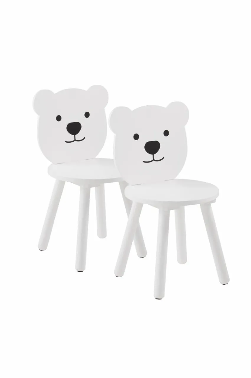 Barnmöbler|Barnmöbler Deal|Jotex POLARBEAR Barnstol 2-pack Vit