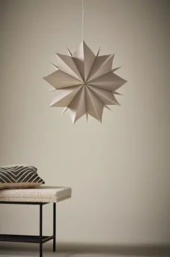 Julbelysning|Jotex POLARIS Julstjärna ø 58 Cm Beige