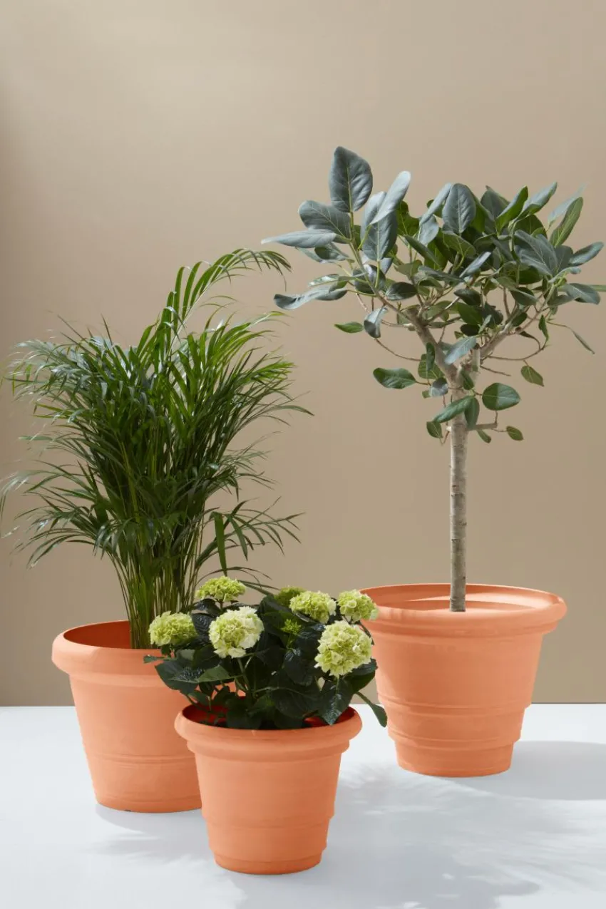 Utekrukor|Krukor|Jotex POLLY Utomhuskruka ø 38 Cm Terracottabrun