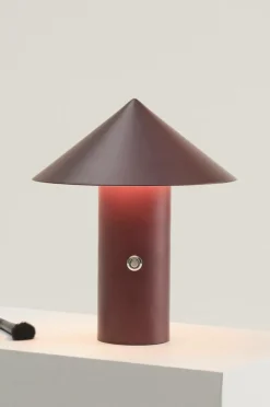 Bordslampor|Jotex POMPEII Bordslampa LED Vinröd