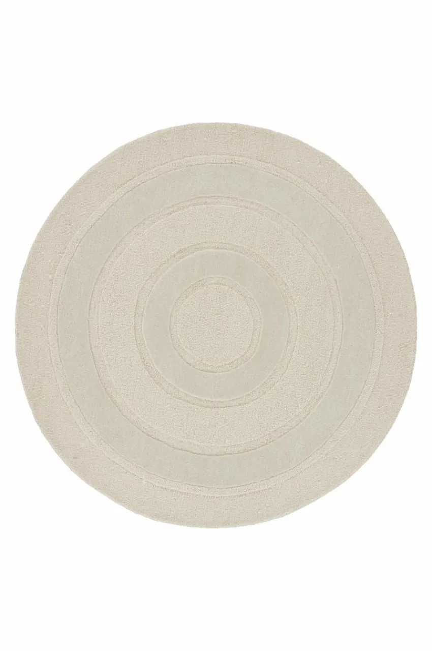 Ullmattor|Jotex PONSAS Ullmatta ø 150 Cm Naturvit