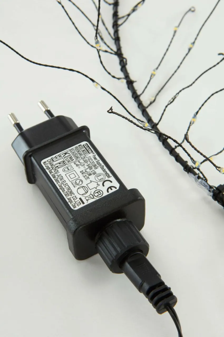 Julbelysning|Jotex PORTIA LED Krans ø 80 Cm Black