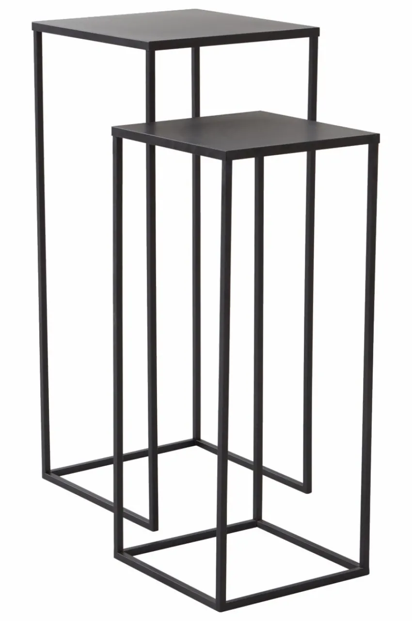 Utekrukor|Utemöbler|Jotex POTTERY Piedestal 2-pack Svart
