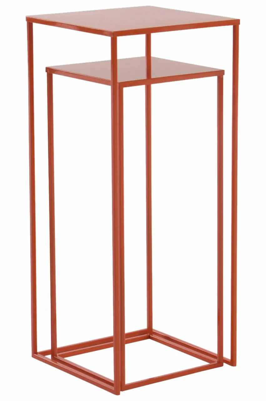 Utekrukor|Utemöbler|Jotex POTTERY Piedestal 2-pack Orange