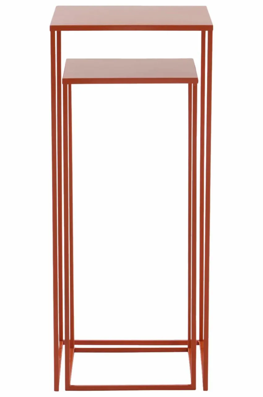 Utekrukor|Utemöbler|Jotex POTTERY Piedestal 2-pack Orange