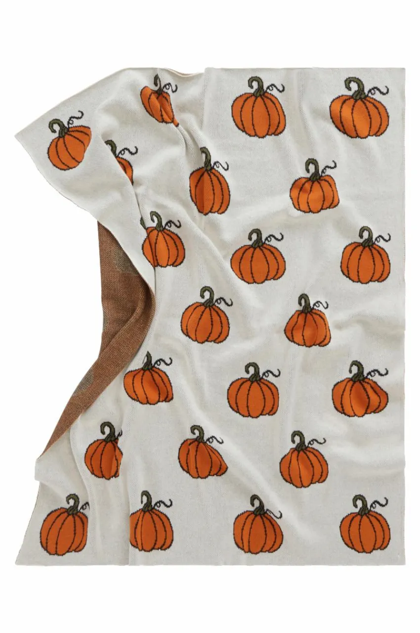 Babyfiltar|Jotex PUMPKIN Babyfilt - Ekologisk Beige/orange