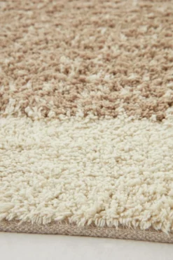 Bomulls- & Trasmattor|Jotex QENA Bomullsmatta 250x350 Cm Beige/naturvit