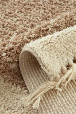 Bomulls- & Trasmattor|Jotex QENA Bomullsmatta 250x350 Cm Beige/naturvit