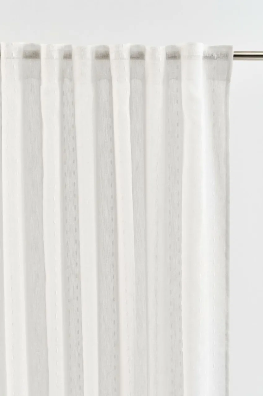 Multifunktionsgardiner|Jotex QUILO Multifunktionsgardin 2-pack Vit