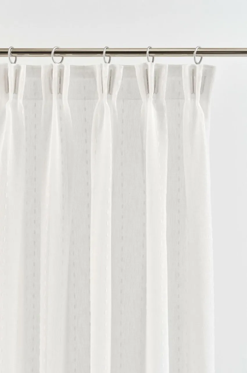 Multifunktionsgardiner|Jotex QUILO Multifunktionsgardin 2-pack Vit