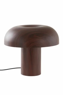 Bordslampor|Jotex RAGGE Bordslampa Valnötsbrun