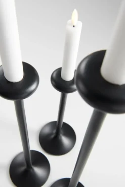 Ljusstakar|Jotex RAKEL Ljusstake 3-pack Svart