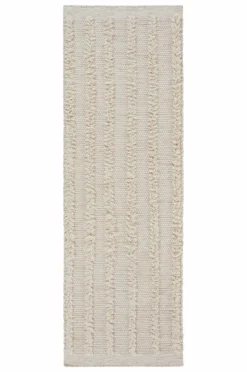 Ullmattor|Jotex RAMILA Ullmatta 80x250 Cm Naturvit/beige
