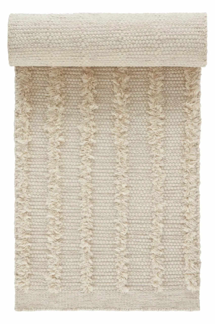Ullmattor|Jotex RAMILA Ullmatta 80x250 Cm Naturvit/beige