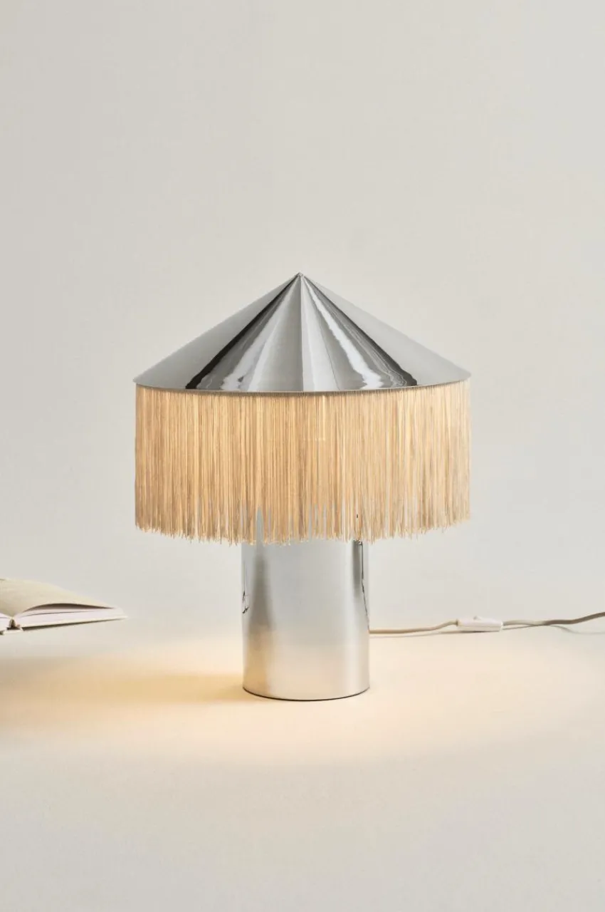 Bordslampor|Jotex REGENCY Bordslampa Krom/beige