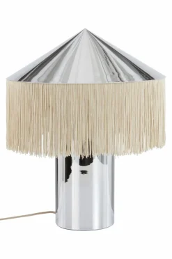 Bordslampor|Jotex REGENCY Bordslampa Krom/beige