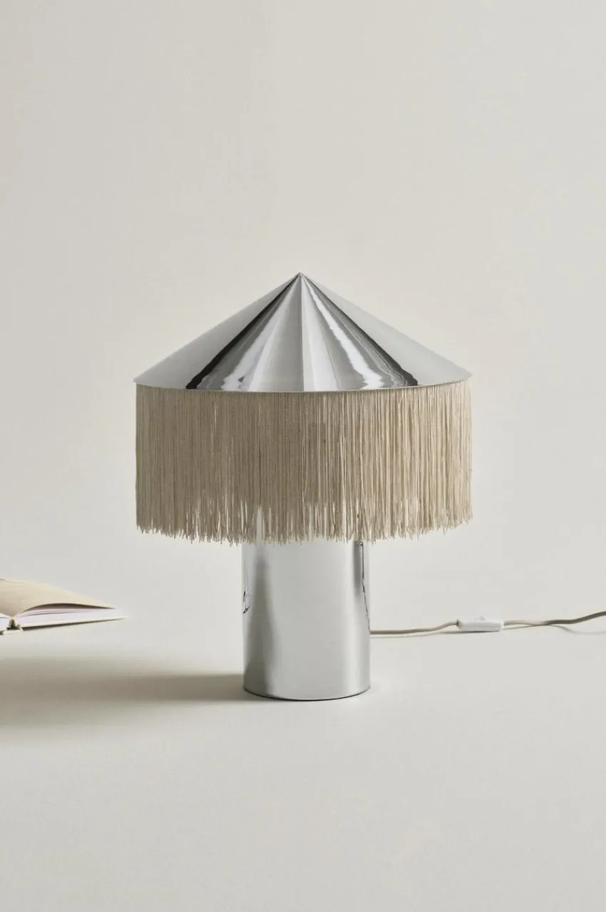 Bordslampor|Jotex REGENCY Bordslampa Krom/beige