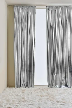 Multifunktionsgardiner|Jotex REY Kanallängd 2-pack Silver