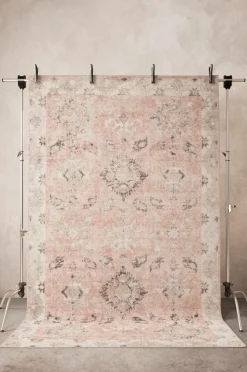 Lugg- & Ryamattor|Jotex RIBSTON Luggmatta 200x300 Cm Rosa