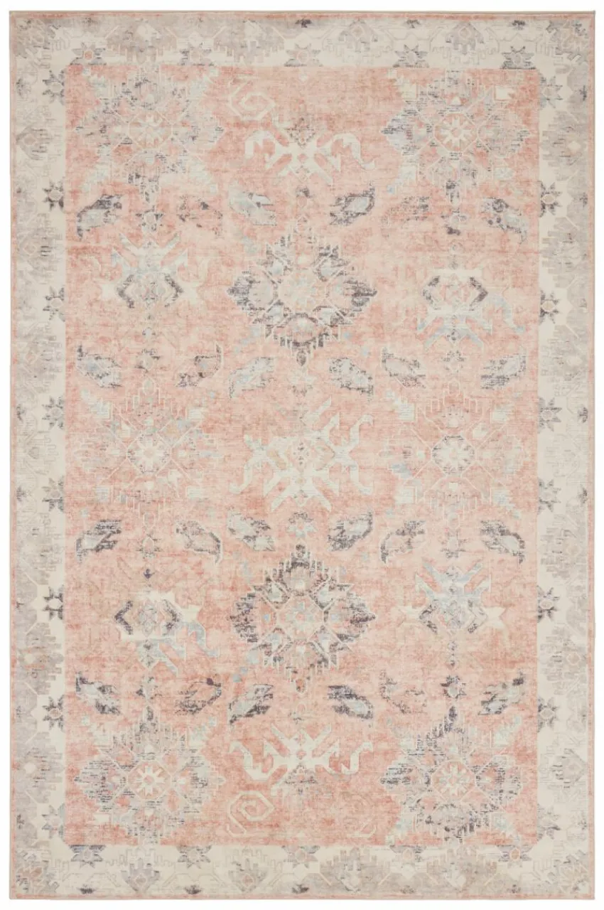 Lugg- & Ryamattor|Jotex RIBSTON Luggmatta 200x300 Cm Rosa