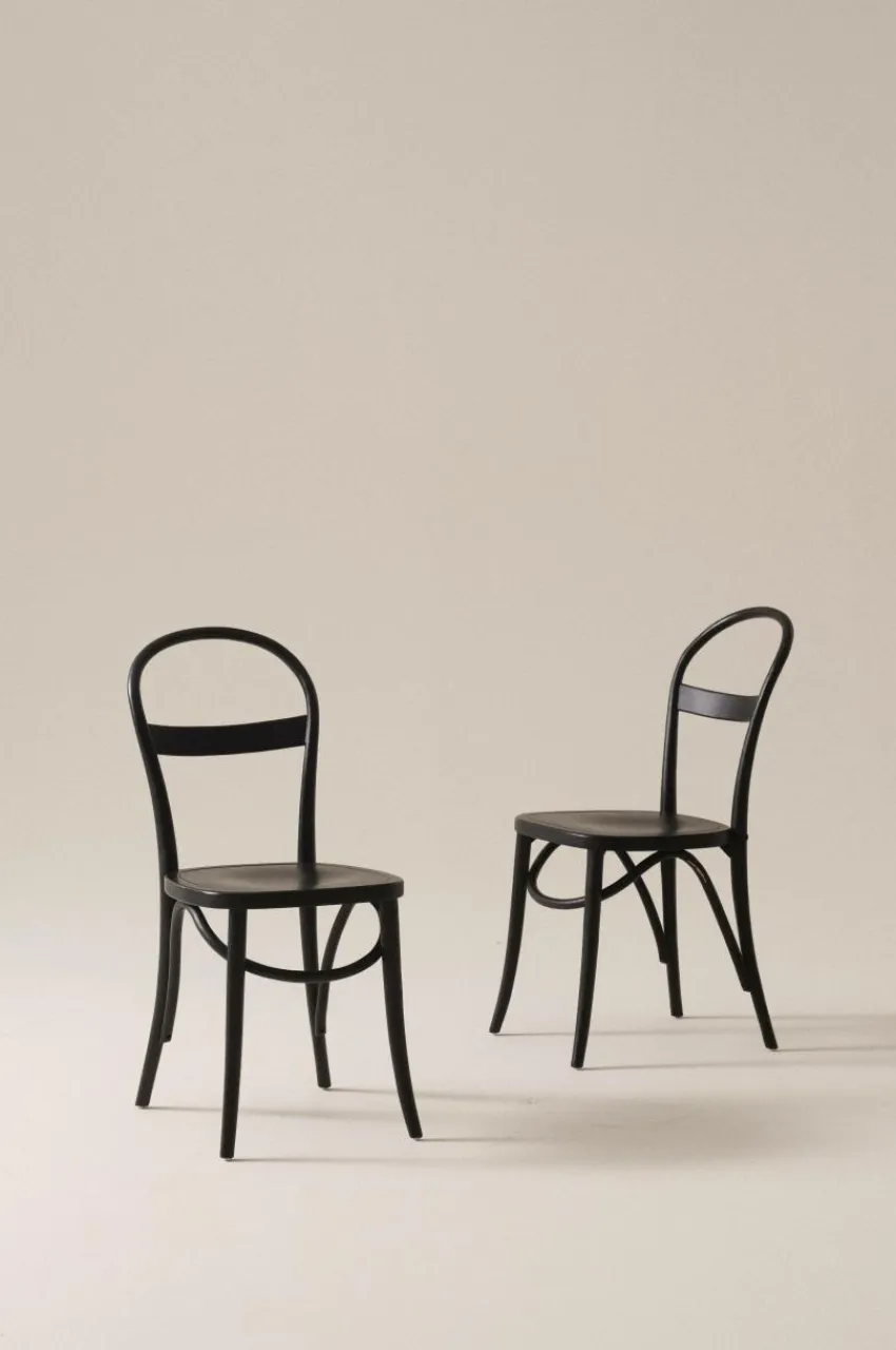 Stolar|Jotex RIPPATS Stol 2-pack Svart