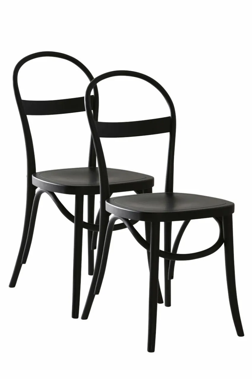 Stolar|Jotex RIPPATS Stol 2-pack Svart