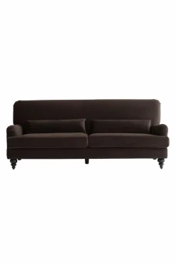 Soffor|Jotex RIVERDALE Soffa 3-sits Mörkbrun
