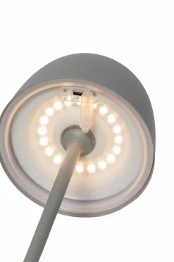 Utebelysning|Utebelysning|Jotex RONDA USB Uppladdningsbar Bordslampa Grey