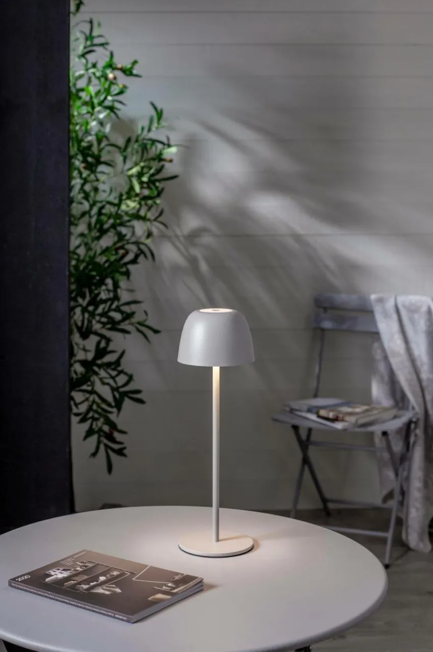 Utebelysning|Utebelysning|Jotex RONDA USB Uppladdningsbar Bordslampa Grey