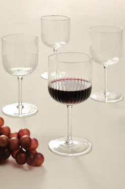 Juldukning|Glas|Jotex RONYA Rödvinsglas 4-pack Transparent