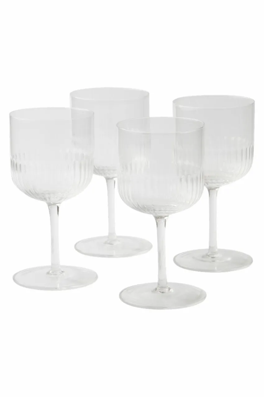 Juldukning|Glas|Jotex RONYA Rödvinsglas 4-pack Transparent