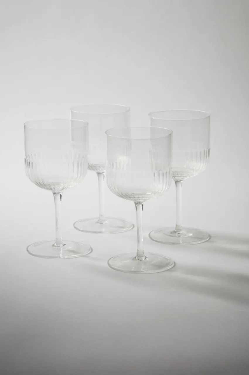 Juldukning|Glas|Jotex RONYA Rödvinsglas 4-pack Transparent
