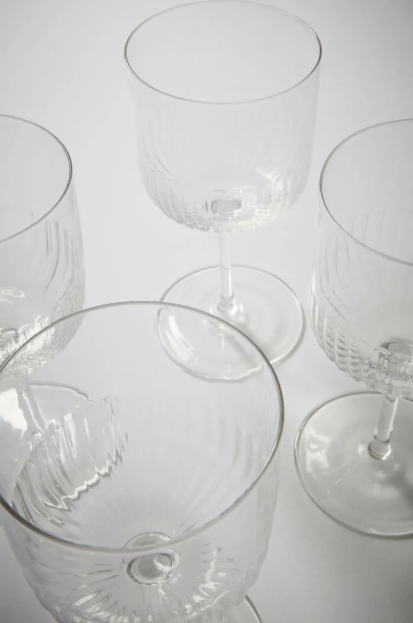 Juldukning|Glas|Jotex RONYA Rödvinsglas 4-pack Transparent